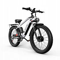 Электрический велосипед Duotts F26, 750 Вт*2, двойной двигатель, 48 В, 17,5 Ач, 55 км/ч