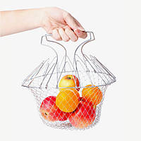 Складной дуршлаг Magic Kitchen Deluxe Chef Basket | складная решетка для сушки! лучшее качество
