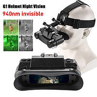 Бинокуляр Прибор ночного видения G1 Night Vision 4.5х + карта 32 невидимая волна 940nm с креплением на голову