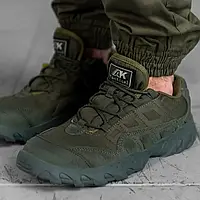 Тактические кроссовки олива АК Predator, военные камуфляжные кроссовки на полиуретановой подошве 42