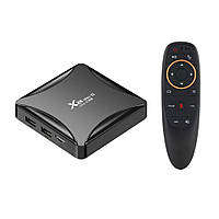 Смарт приставка X88 mini 13 2/16 Android 13, WIFI 5 smart tv box + пульт с гироскопом и микрофоном