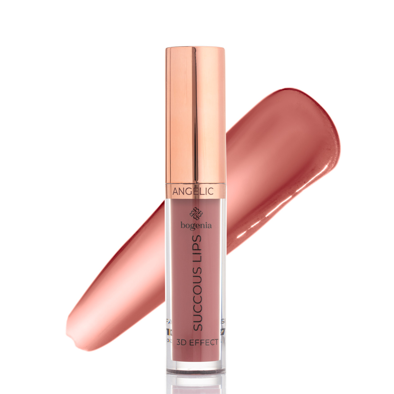 BG711 Помада рідка для губ Succous Lips Angelic 3D effect Bogenia, 002