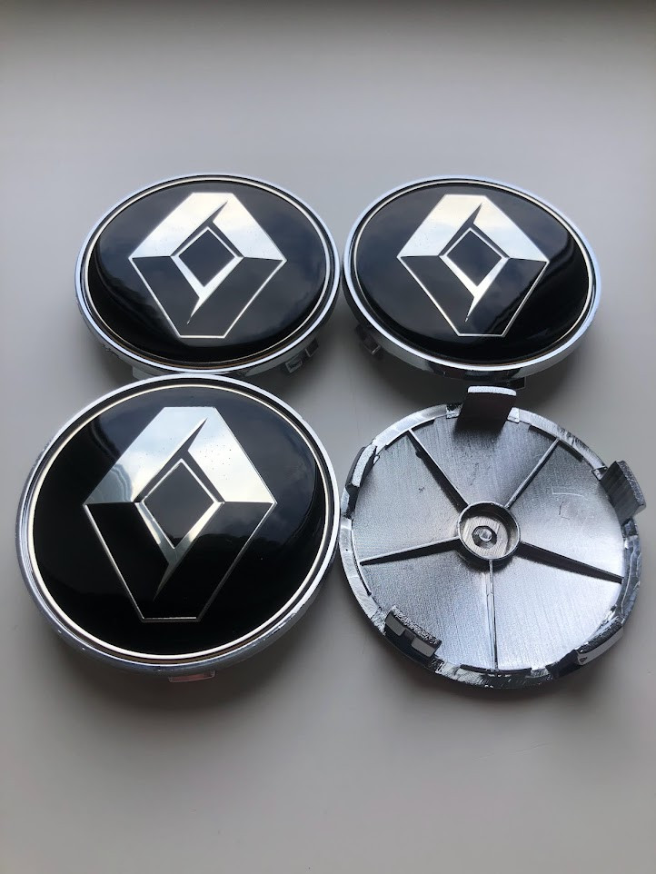 Ковпачки заглушки на литі диски Рено Renault 68 мм для дисків від BMW, Renault Trafic, Рено трафік.