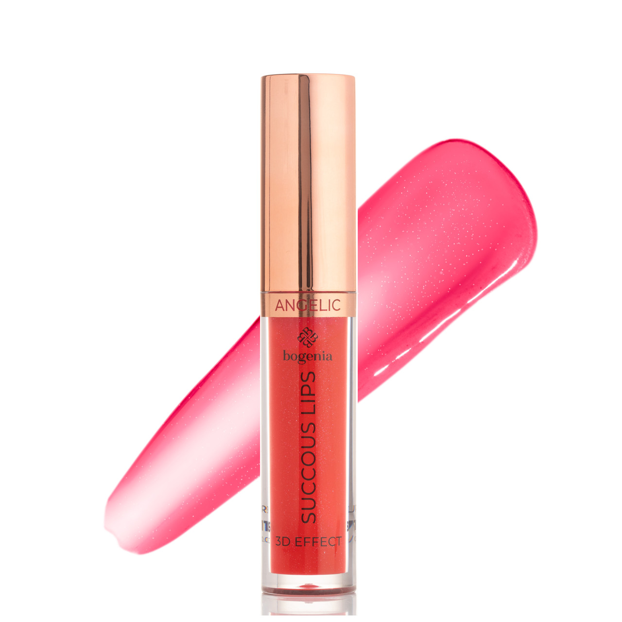 BG711 Помада рідка для губ Succous Lips Angelic 3D effect Bogenia, 005