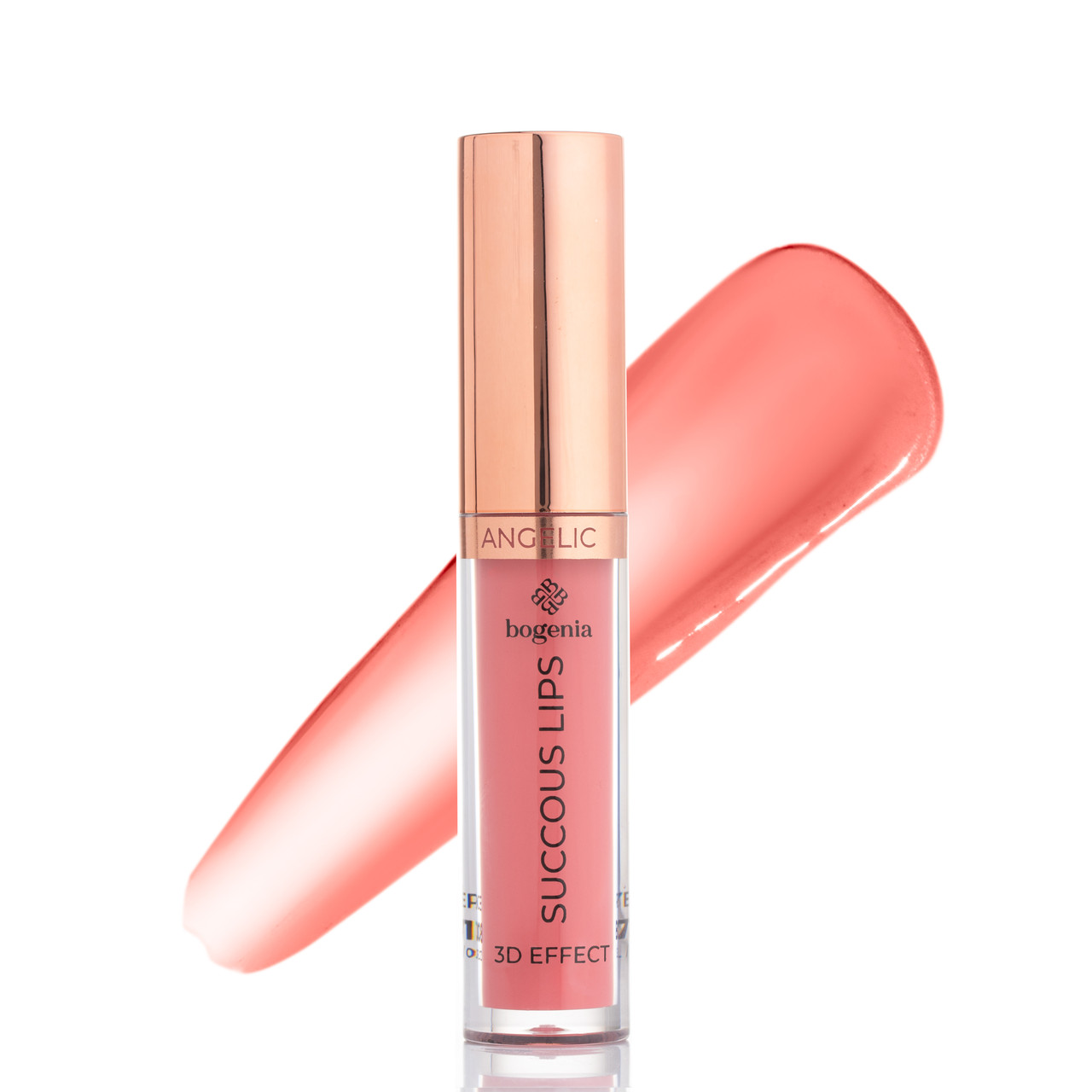 BG711 Помада рідка для губ Succous Lips Angelic 3D effect Bogenia, 008
