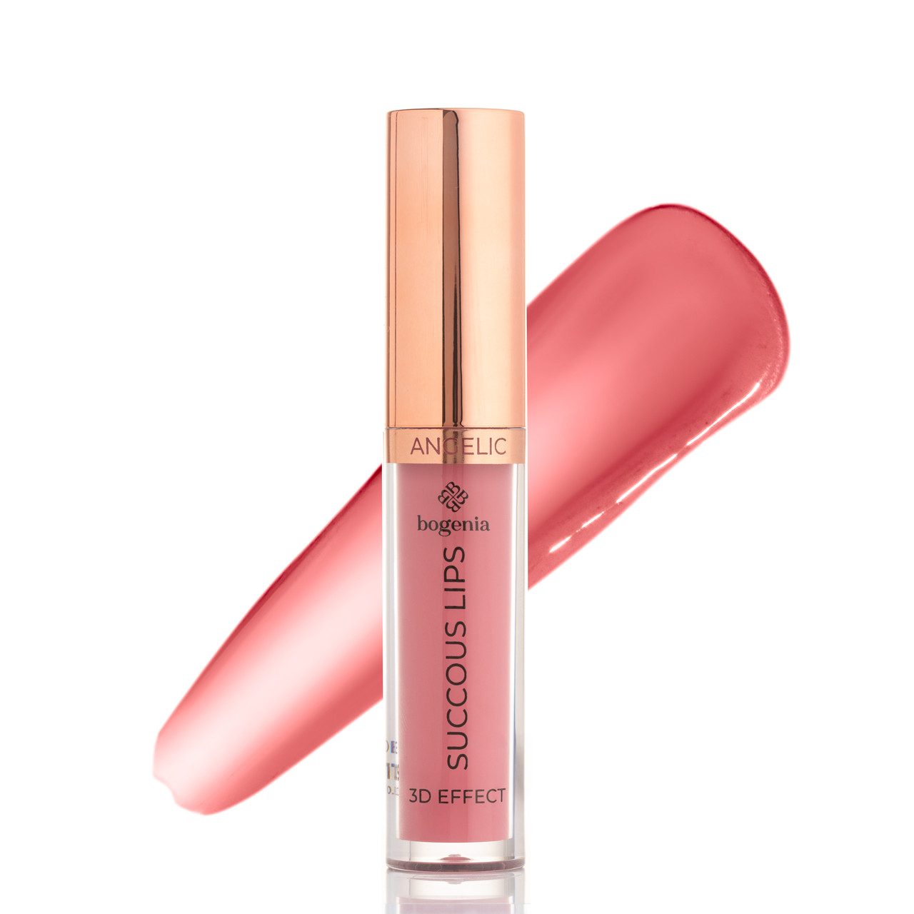 BG711 Помада рідка для губ Succous Lips Angelic 3D effect Bogenia, 009