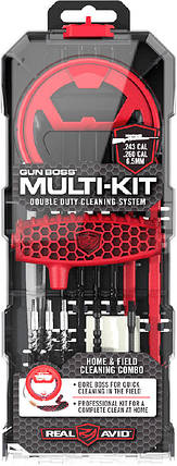 Набор для чистки Real Avid Gun Boss Multi-Kit - .243CAL/.260CAL/6.5 мм, фото 1