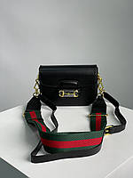 Женская сумка из кожи Gucci Horsebit 1955 Mini