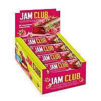 Батончики VALE Jam Club 24x40g Jelly with Raspberry, желейные батончики с мюсли в шоколаде со вкусом малины