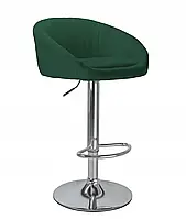 Барный стул Just Sit Stillo (зеленый) (велюр)