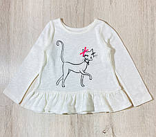 Лонгслів для дівчинки The Childrens Place 2070288 92 см Молочний