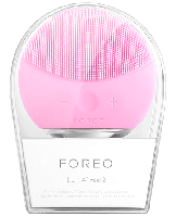 Електрична щітка  масажер для очищення шкіри обличчя Foreo LUNA Mini 2, Світло-рожевий! найкраща якість