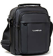 Чоловіча наплічна сумка Lanpad Чорний (LAN3778 black)