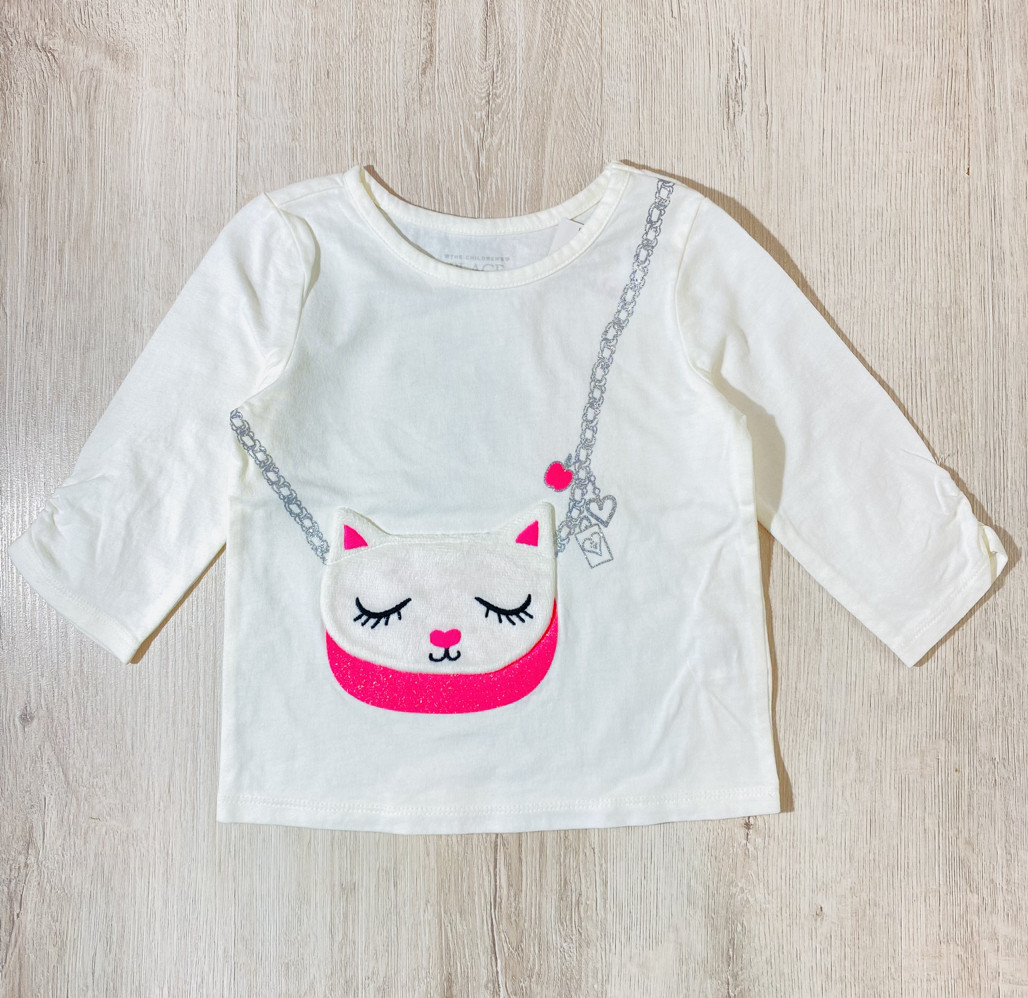 Реглан для дівчинки The Childrens Place 2076068 92 см Молочний, фото 1