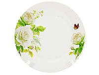 Тарелка десертная Interos Белая роза 18-031С-20-M-80743 20 см o