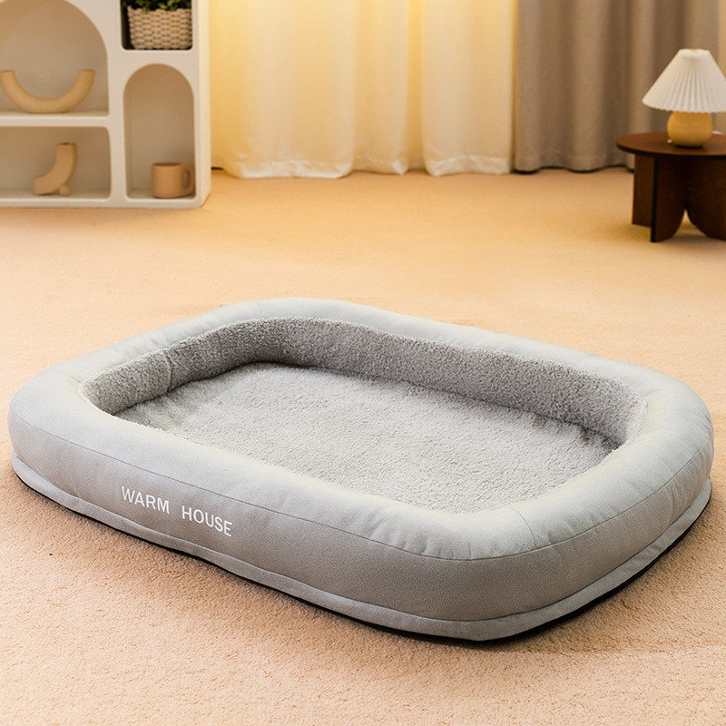 Лежанка для котів Pet Style "Warm House" Сіра 45х35