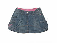 Дитяча спідниця джинс міні для дівчинки 92-152 см