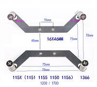 Крепление на радиатор кулера Socket 115*/1200/1700/1366/
