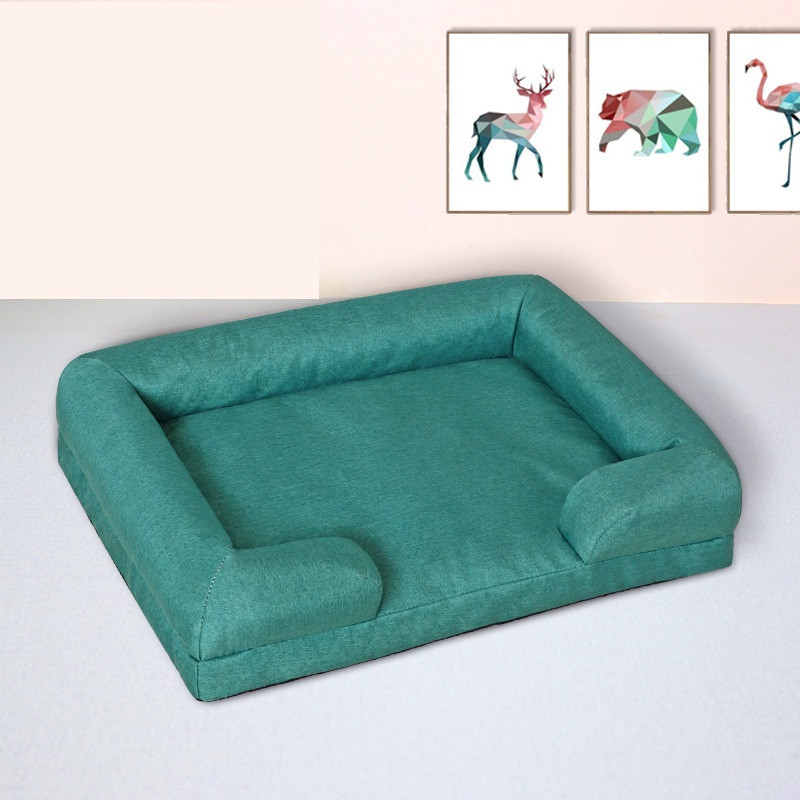 Лежанка для котів Pet Style "Classic" Зелена 50х40 см