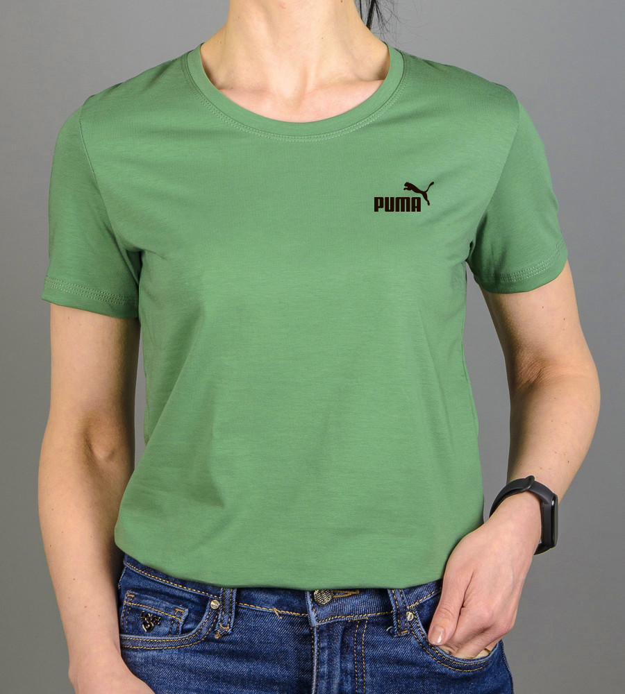 Футболка жіноча PUMA 2108ж (Уп.4шт M-XXL), Оливковий