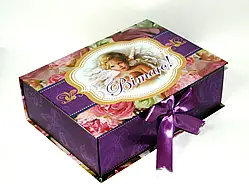 Подарункова коробка для цукерок, 600 гр, Картонна упаковка для цукерок, Дніпро