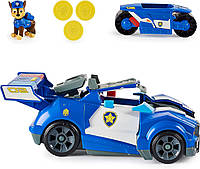 Щенячий патруль полицейская машинка трансформер Чейза Paw Patrol Chase 2-in-1 Transforming Movie City Cruiser