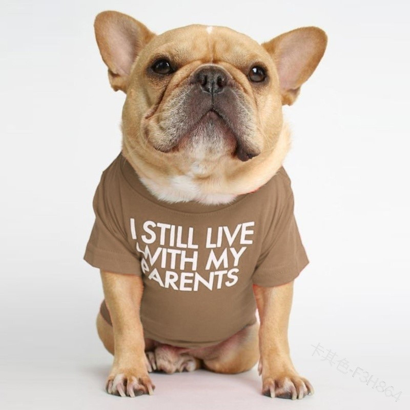 Футболка для котів Pet Style "I steel" Коричнева S