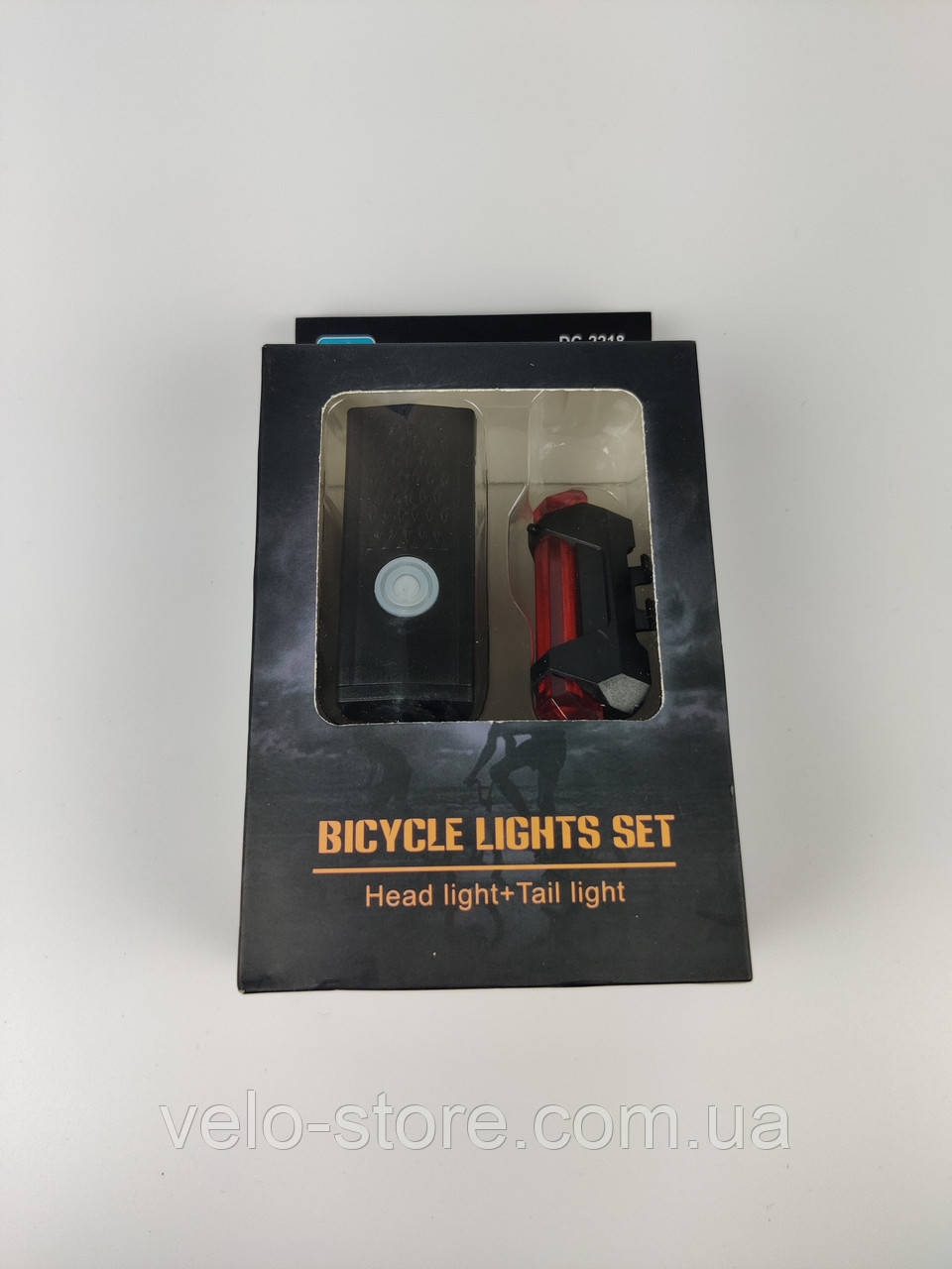 Фара для велосипеда зі стопом. Велосипедна USB.