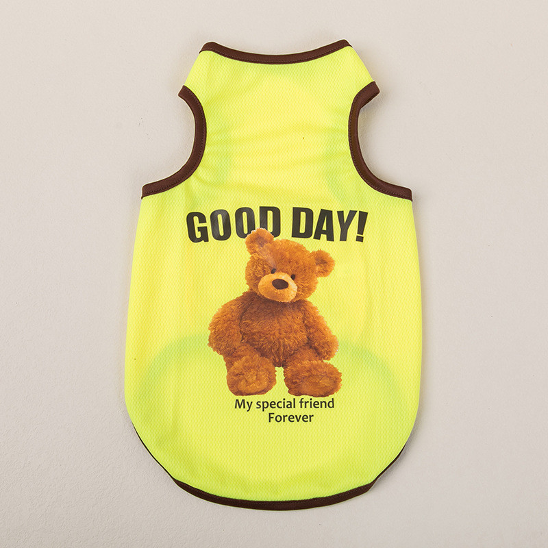 Майка для котів Pet Style "Good Day" Жовта XS