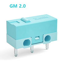 Микропереключатель (микрик) свитчи для мыши Kailh GM2.0 Blue Micro Switch (2 шт.)