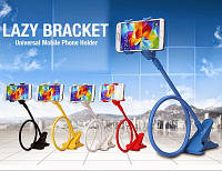 Универсальный держатель для телефона планшета Lazy Bracket Mobile Phone! Скидочка