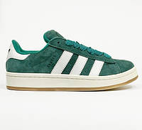 Жіночі чоловічі кросівки Adidas Campus 00S Dark Green White