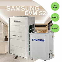 Тепловой насос Samsung DVM S2 AM140AXVAGH/EU AM500FNBDEH/EU 45 кВт, 380 В, площадь обогрева до 450 кв. м