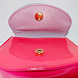 Дитяча сумочка малинова лакова Кішка 9123, фото 5