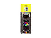 Акриловая краска-спрей (в баллончике) Acrylic Spray Paint 400мл желтая ТМ SENFINECO OS