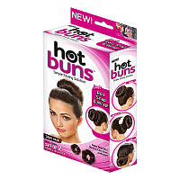 Валики на кнопках для создания объёмной причёски "Hot buns"! наилучший