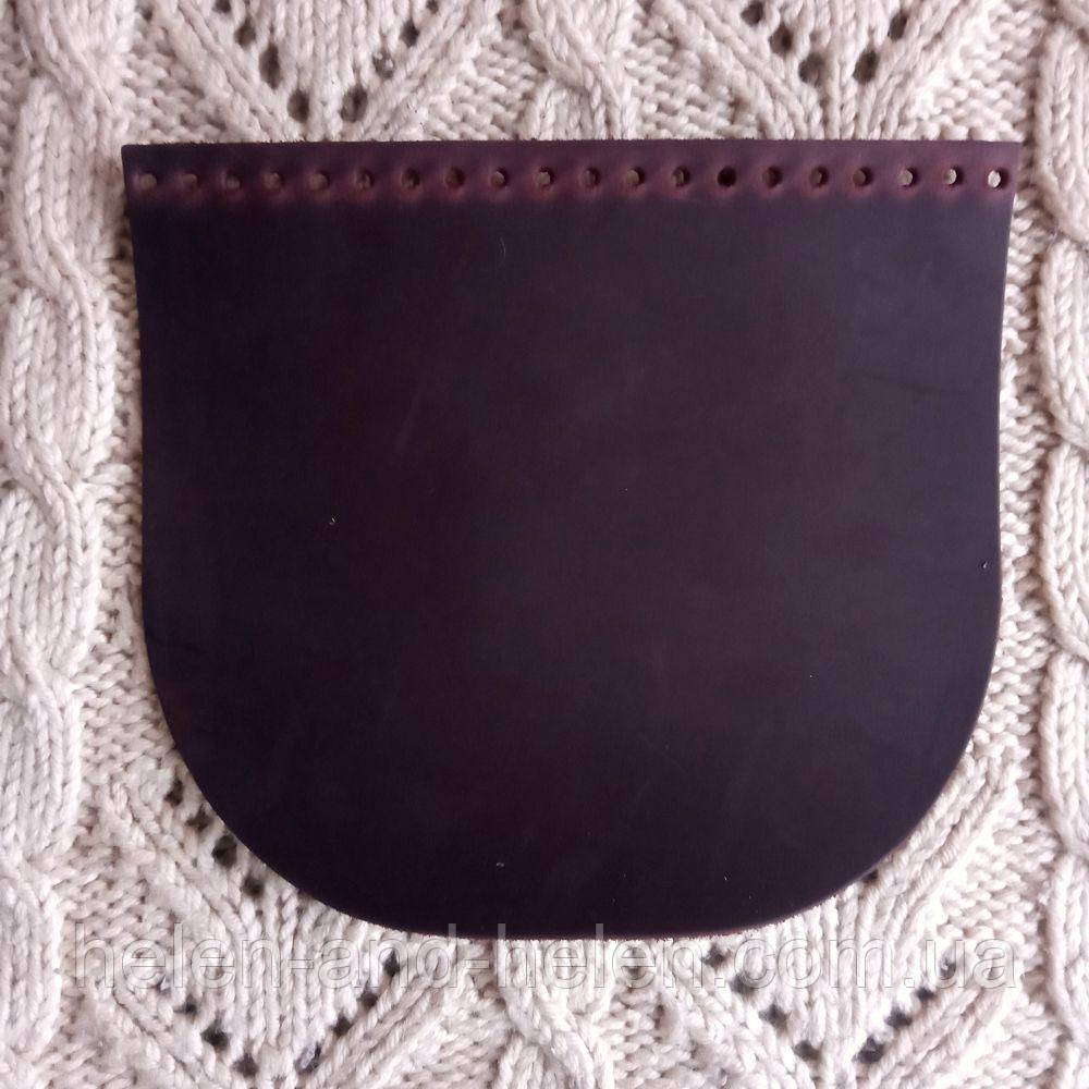 Клапан сумки . Бордо, фото 1