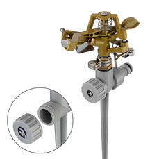 Дощувальний пристрій пульсуючий з повною/частковою зоною поливу INTERTOOL GE-0052