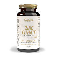 Витамины и минералы Evolite Nutrition Zinc Citrate, 100 вегакапсул