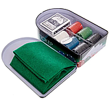 Набір покеру 120 фішок набір для покеру TEXAS HOLD'EM подарунковий покер, фото 3