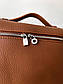 Жіночий рюкзак Loro Piana (темно-коричневий) гарний місткий рюкзак art0332, фото 10