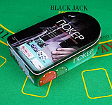 Набір покеру 120 фішок набір для покеру TEXAS HOLD'EM подарунковий покер, фото 7