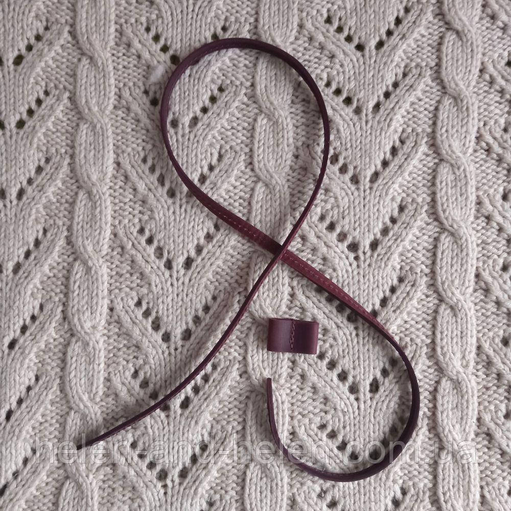 Затяжка (затяжка) для рюкзака або торби. Бордо, фото 1