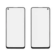 Скло тачскрину з OCA плівкою OPPO Reno 5 Lite чорне, з олеофобним покриттям, загартоване