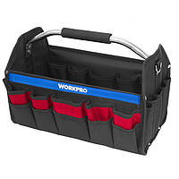 Складная сумка для инструментов Workpro WP281011 410 мм Черный
