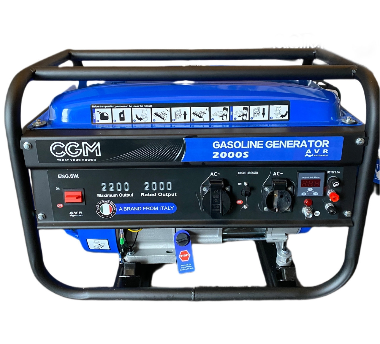 Генератор бензиновий CGM 2000S 2,2 кВТ