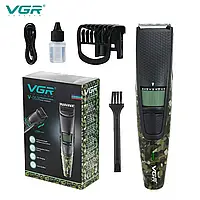 Машинка для стрижки волос VGR-053 Камуфляж