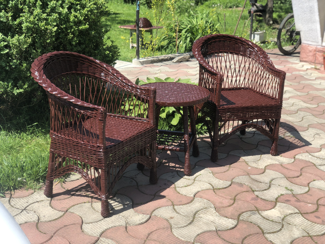 Набір плетених садових меблів "Махагон" Арт:1473, фото 1