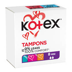 Тампони Kotex Mini 8 шт. 5029053534527 smart