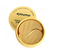 Гидрогелевые патчи с экстрактом золота и муцина улитки Gold Snail Eye Patch Ayoume 60 шт